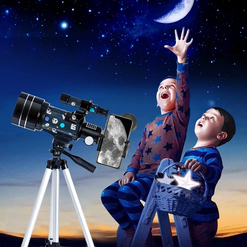Telescope for Kids Astronomy Beginners - 15X-150X High Power Astronomical Refrac