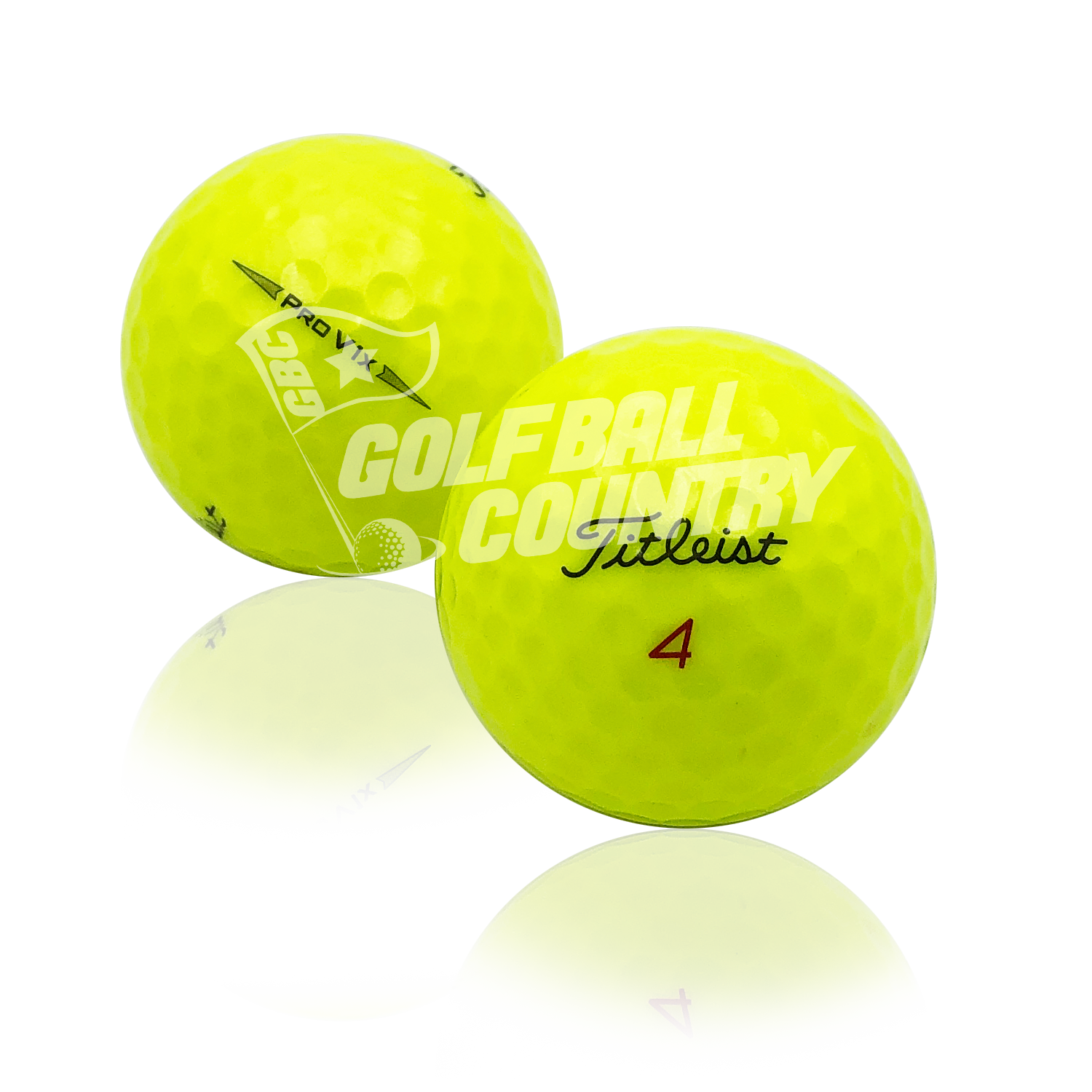 24 MINT Titleist Pro V1x 2019- 2022 Yellow AAAAA Used Golf Balls