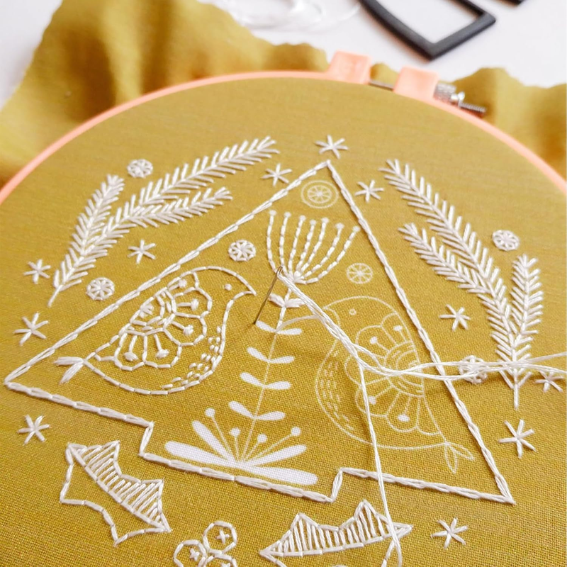 Embroidery Thread, 50 Skeins Cotton Embroidery Floss, Soft Cotton Cross Stitch T