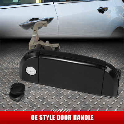 ДЛЯ 93-03 VOLKSWAGEN EUROVAN ЧЕРНАЯ ГЛАДКАЯ РУЧКА ТЯГИ ПЕРЕДНЕЙ ПРАВОЙ ПАССАЖИРСКОЙ ДВЕРИ