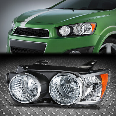 Для 12-16 Chevrolet Sonic OE Style Левая боковая фара водителя, Головной фонарь черный