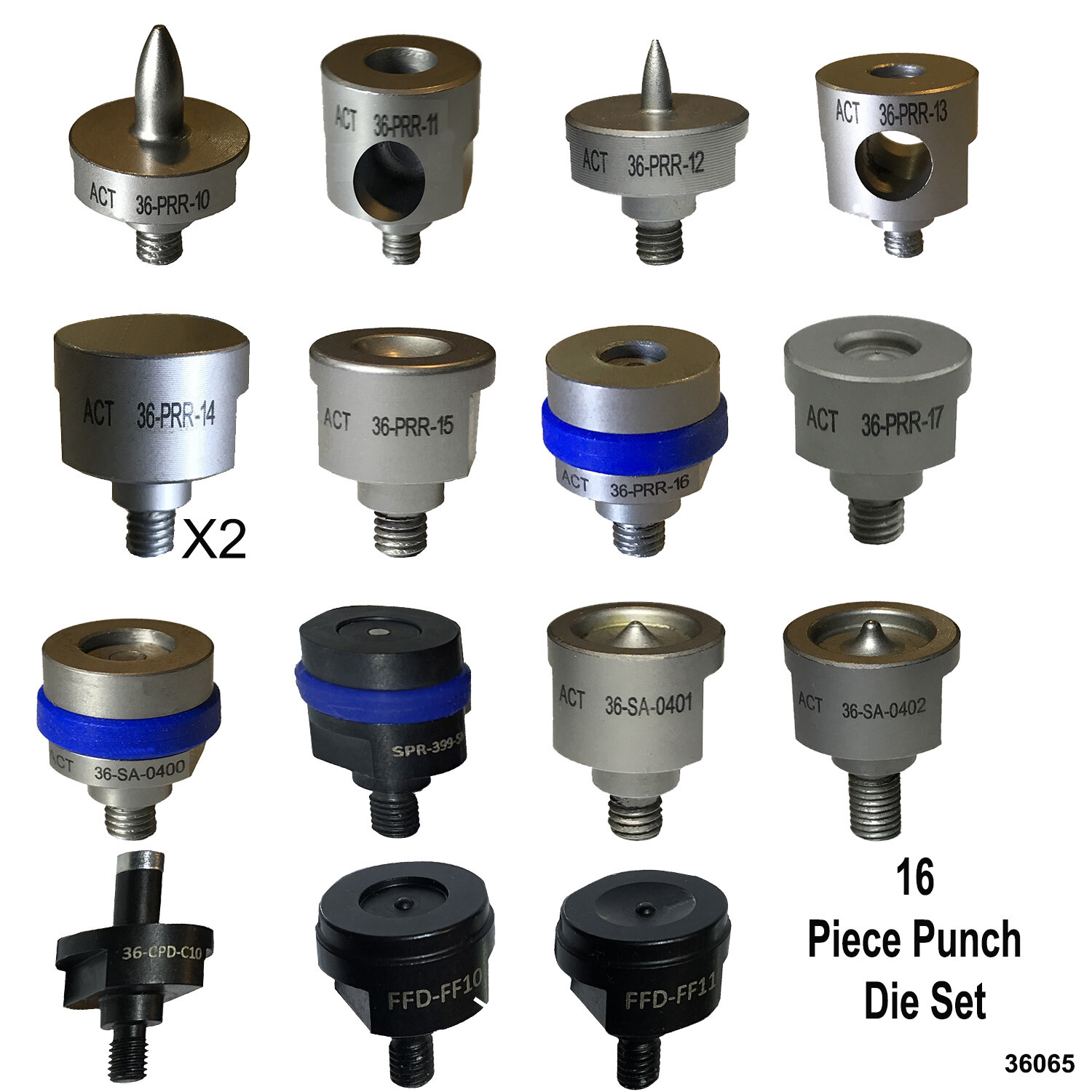 Self Piercing Rivet Gun -Punches- Forming Dies, Extractors