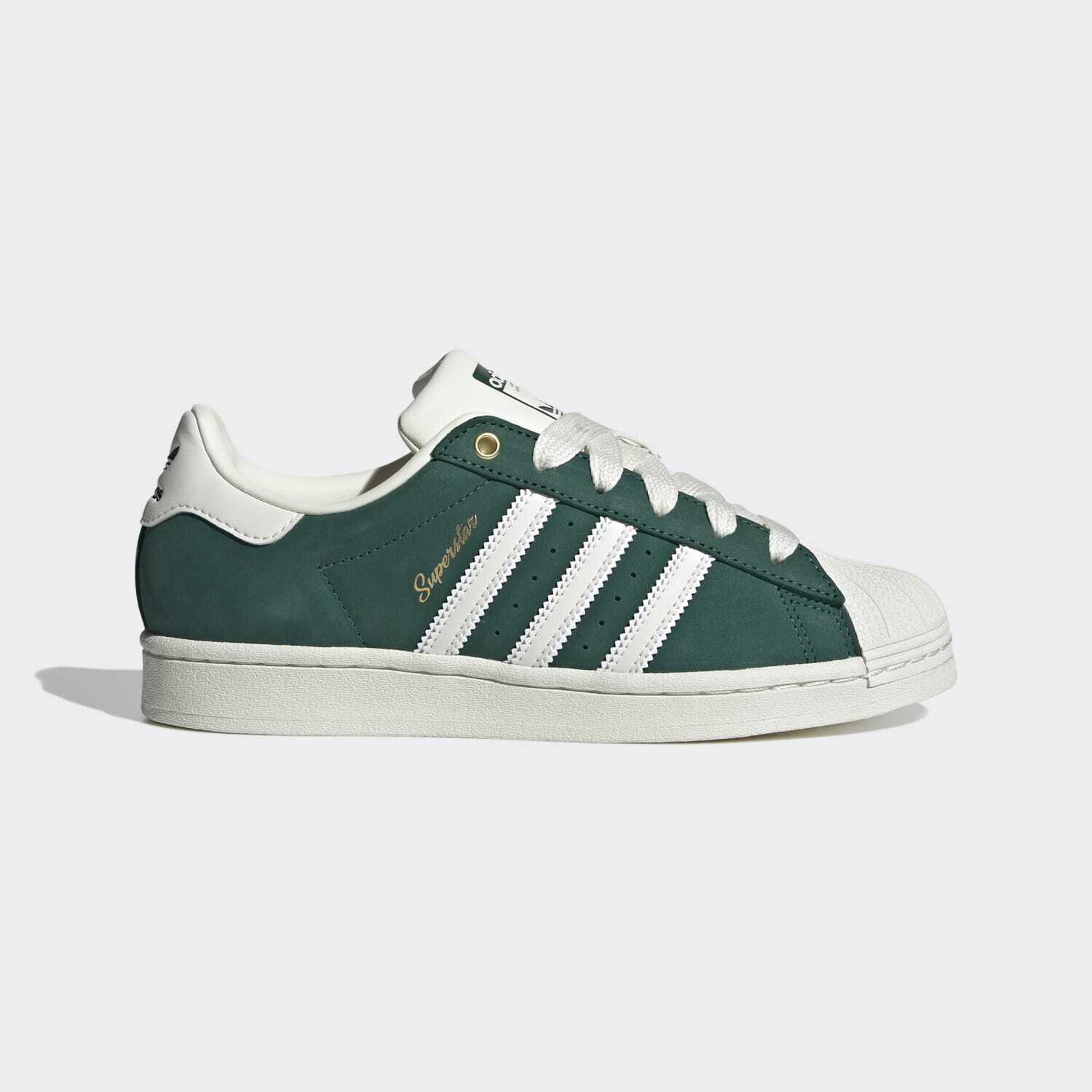 ☆関税込☆Golden ★SUPERSTAR GREEN TAB SNEAKERS★女性★ Super-Star LTD in suede with pink leather star and green