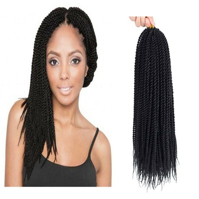 Befunny 8inch 6packs Afro Kinky Twist Crochet Hair Short Small