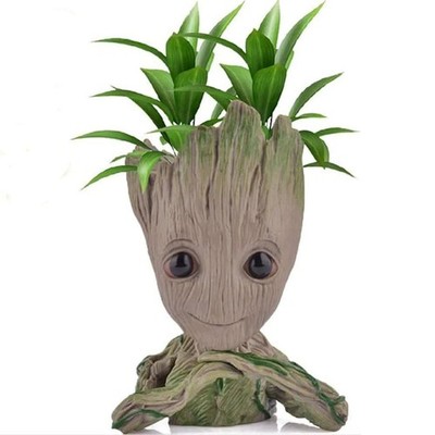 Udream Groot Plant Pot Cartoon Baby Flower with One Size, A2 