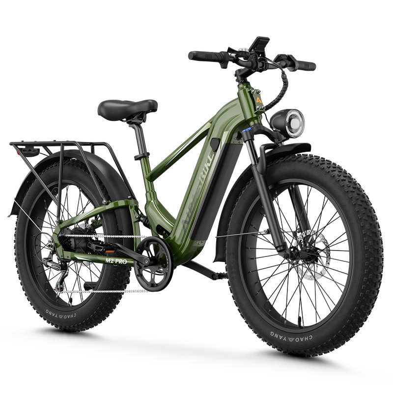 1800W Electric Bike 48V 17.5Ah 26" Fat Tire Ebike Mountain