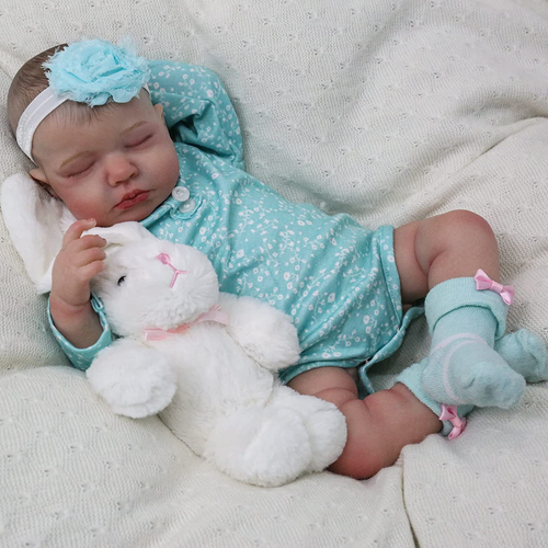 - 20 Inch Lifelike Newborn Baby Doll Real For