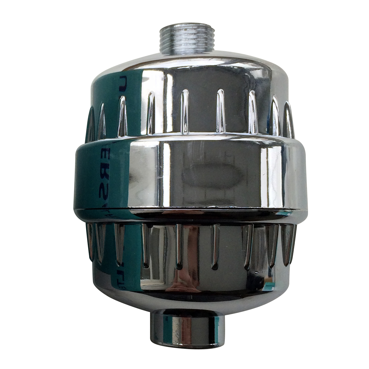 In Line Shower Filter in Chrome or White for Chlorine and Heavy Metal