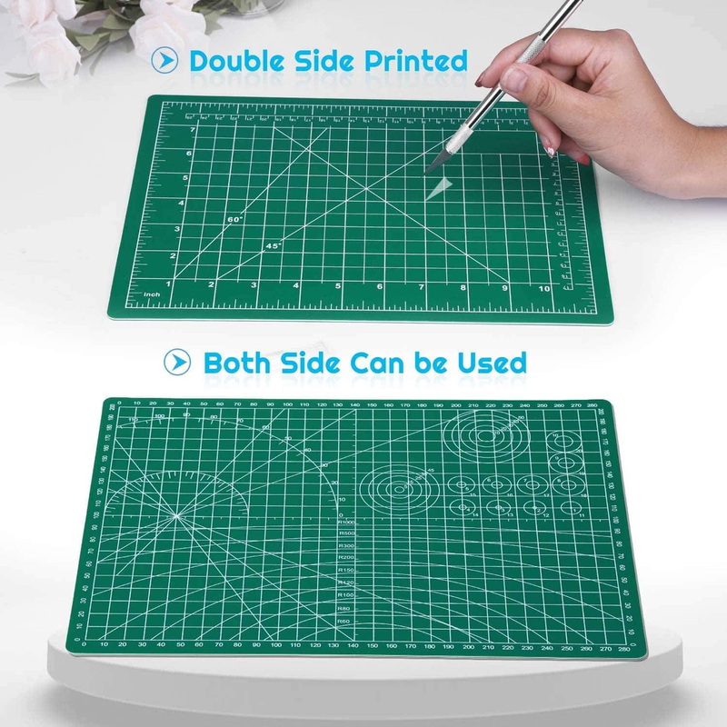Self Healing Sewing Mat,  Rotary Cutting Mat Double Sided 5-Ply Craft Cutting Bo