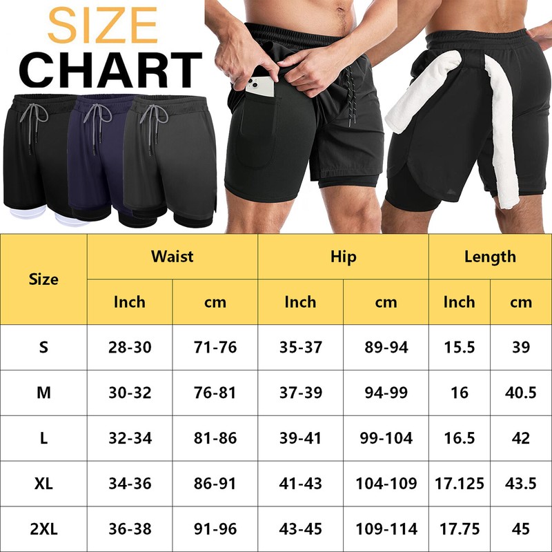 Amazon Basics Short INPAKO In Athletic Running Shorts For