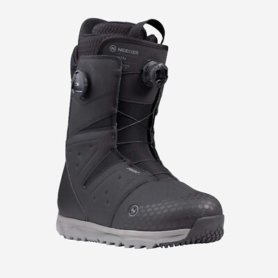 Nidecker Altai Black Snowboard Boots Double Boa New 41 42
