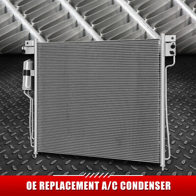 Для 05-21 Nissan Frontier/Pathfinder/Xterra OE Style Алюминиевый передний конденсатор переменного тока