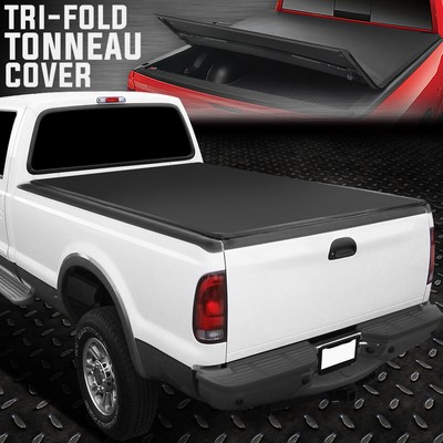 For 99-16 Ford F250 F350 Super Duty 6.5' Bed Tri-Fold Soft T