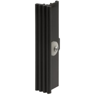 Prime-Line F 2643 Adjustable Self Latching Sliding Window Latch and Pull, Black