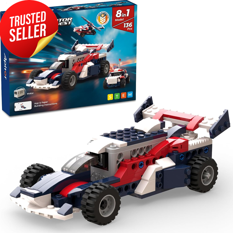 Robot T Stem Toys Boys 8In1 Electric Building Set