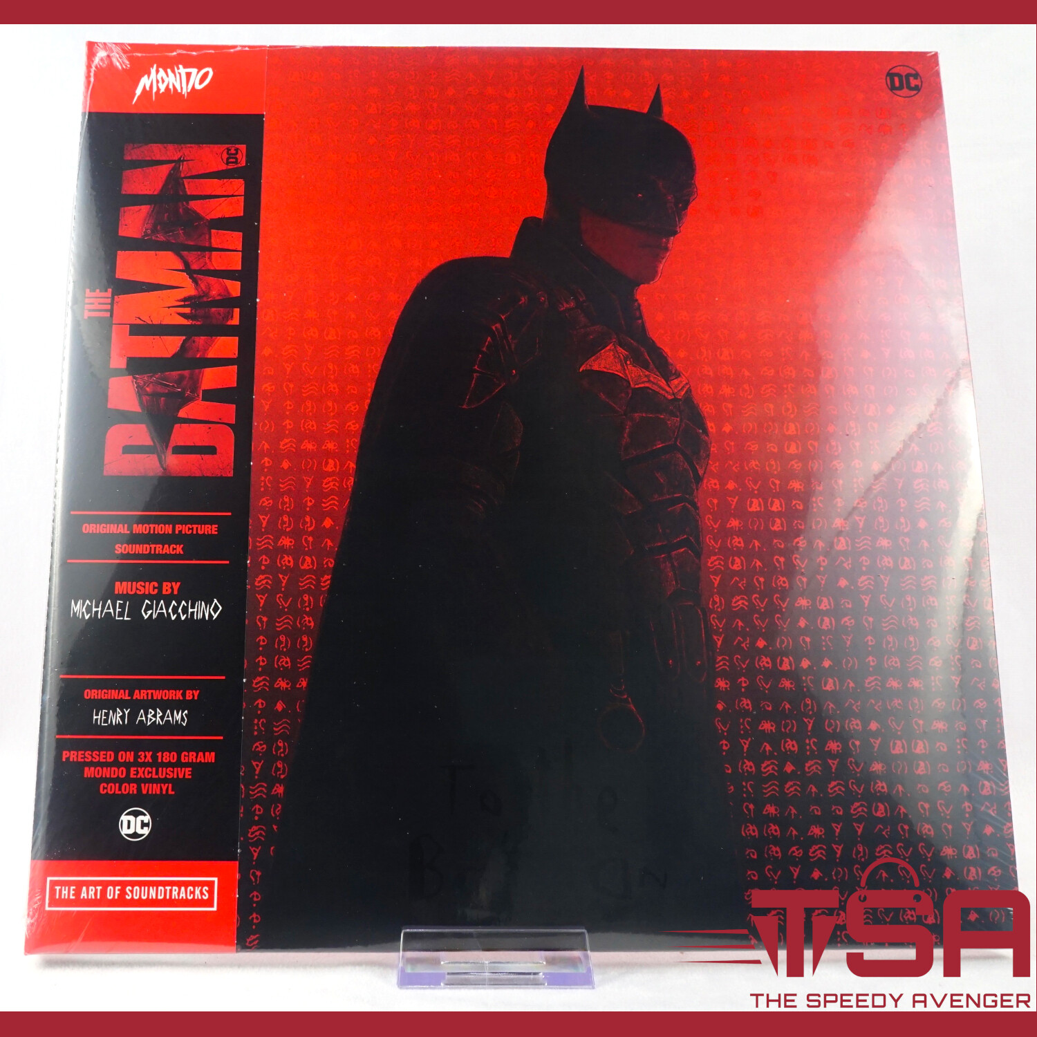 IN HAND! MONDO THE BATMAN Original Motion Picture Soundtrack 3XLP 180 Gram Excl