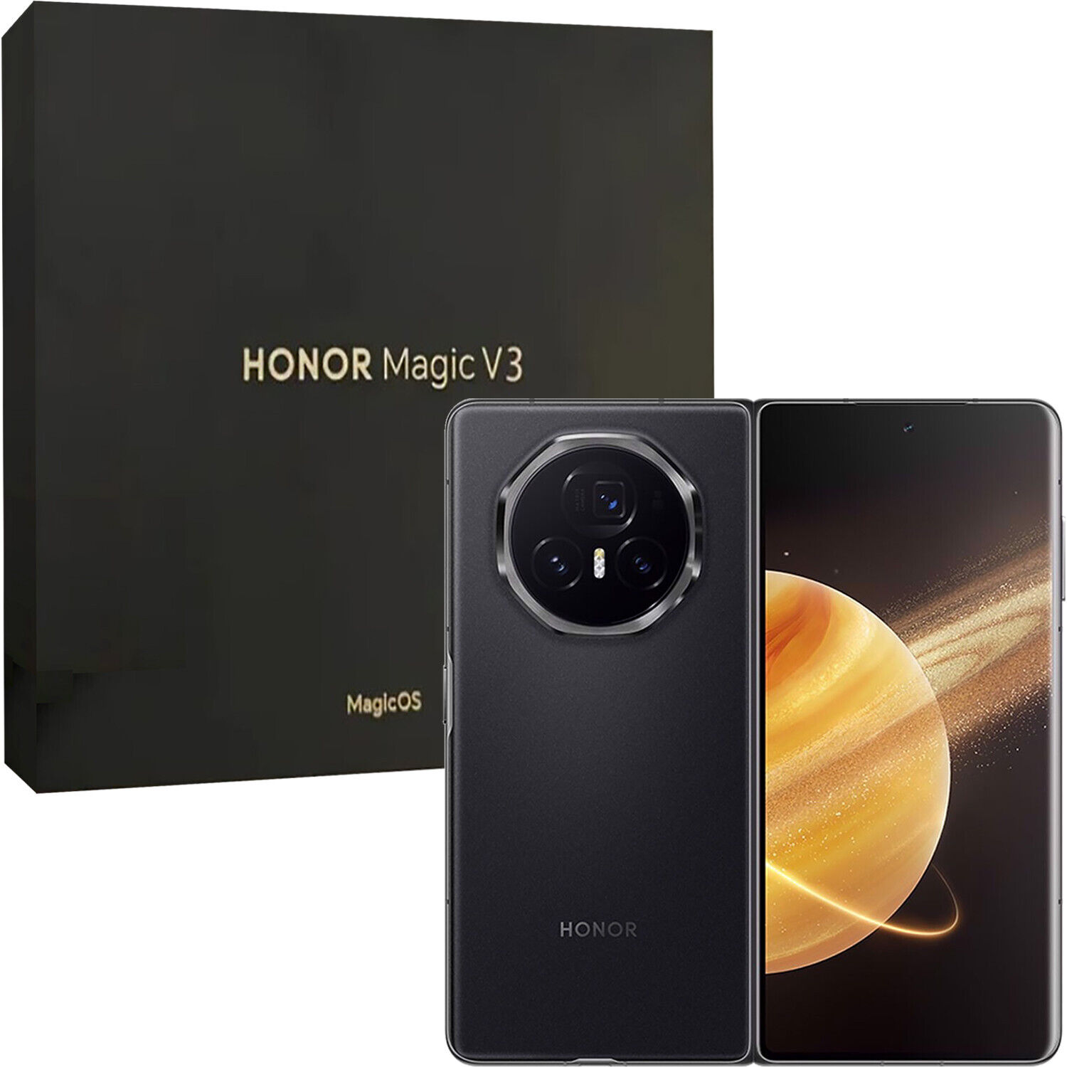 Honor Magic V3 5G Black 512GB + 12GB Dual-SIM Factory Honor Magic V3 5G Black 512GB + 12GB Dual-SIM Factory