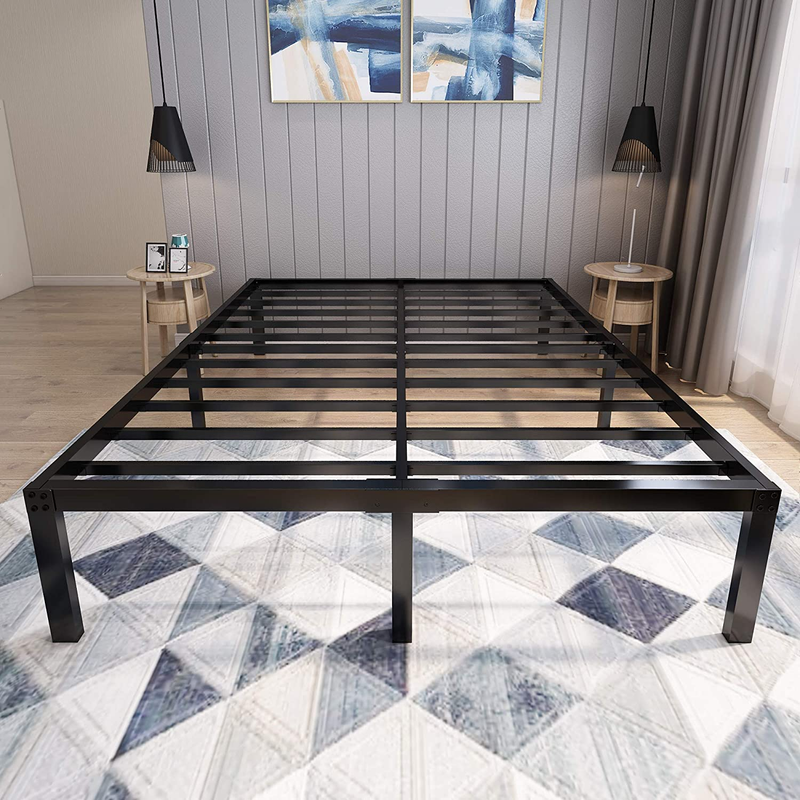 18 Inch Platform Bed Frame/Easy Assembly Mattress Foundation / 3000Lbs Heavy Dut
