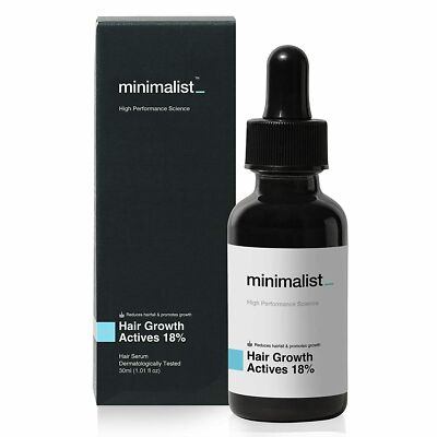 Minimalist Hair Growth Actives Hair Growth Serum | For Men