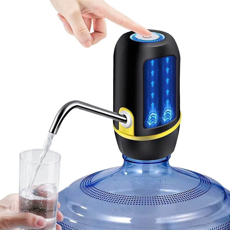 USB Electric Water Jug Pump for 3-5 Gallon Bottles Portable Dispenser