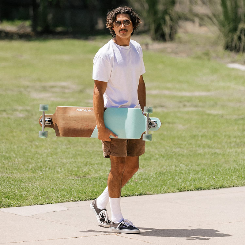 Tidal 41-Inch Drop-Down Longboard Skateboard Complete