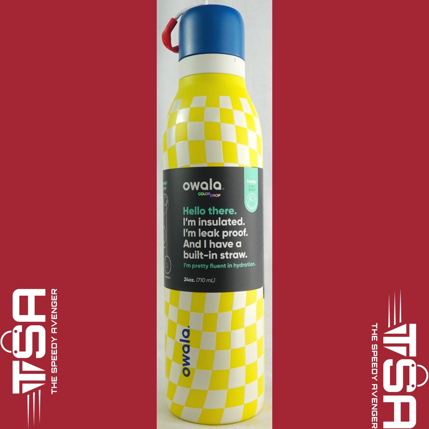 Dutch Bros x Owala Always Stoked 24oz FreeSip Twist Water Bottle Tumbler Limited