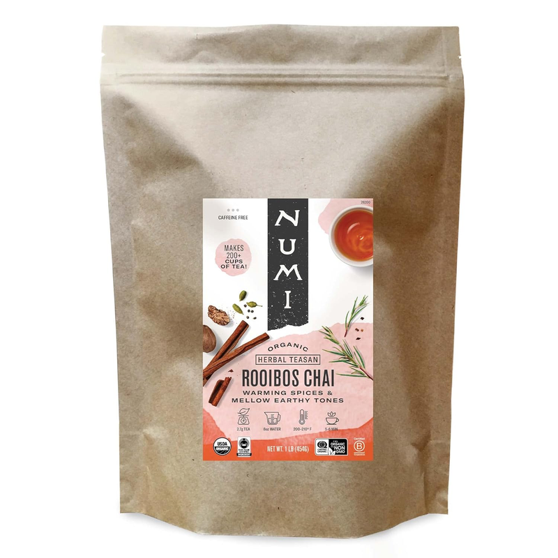 Organic Jasmine Green Tea, 16 Ounce Pouch, Loose Leaf Floral Green Tea, Brews 20