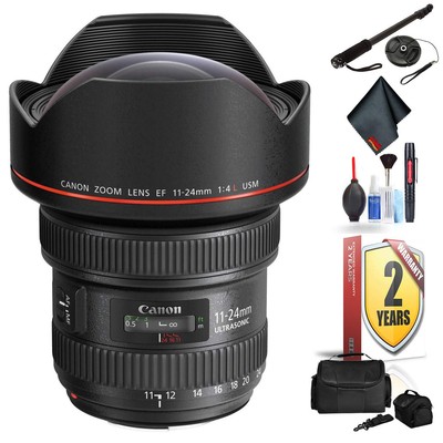 Canon EF 11-24mm F/4L USM Lens for Canon 6D, 5D Mark IV, 5D Mark III, 5D Mark II