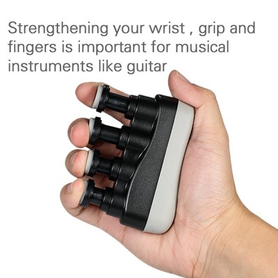 Portable Pocket Guitar Practice Tool Gadget Guitar Chord Trainer 6 Fret Black...