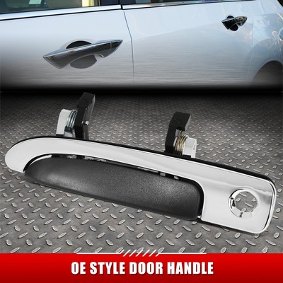 ДЛЯ 92-11 CROWN VICTORIA GRAND MARQUIS ЧЕРНАЯ/ХРОМИРОВАННАЯ РУЧКА ТЯГИ ПЕРЕДНЕЙ ЛЕВОЙ ДВЕРИ