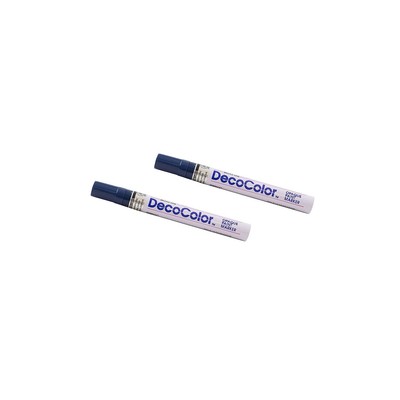 Marvy Uchida DecoColor Opaque Paint Markers Broad Tip Ultramarine Blue 2/Pack