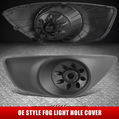 Для 10-12 Santa Fe без противотуманных фар в стиле OE Черная крышка противотуманной фары с левой стороны водителя