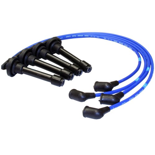 NGK JAPAN BLUE SPARK PLUG WIRE SET HE57 for HONDA CIVIC B16