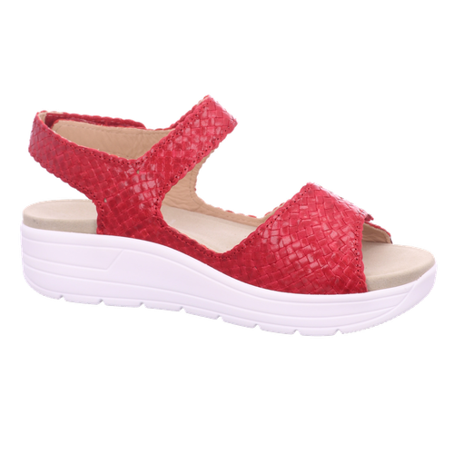 SOLIDUS SOLIDUS DAMEN SANDALETTEN GRETA - WEITE 48017 ROT 1186009