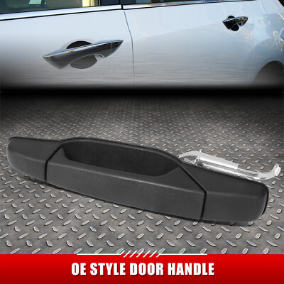 ДЛЯ 07-14 SILVERADO SIERRA CREW CAB ТЕКСТУРИРОВАННАЯ НАРУЖНАЯ РУЧКА ЗАДНЕЙ ЛЕВОЙ БОКОВОЙ ДВЕРИ