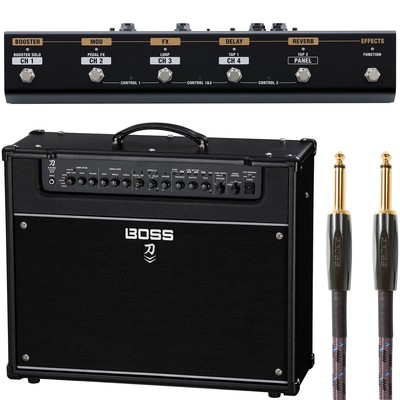 BOSS Katana Artist MkII 100W 1x12'' Guitar Combo Amp, Expanded Footswitch & Cable