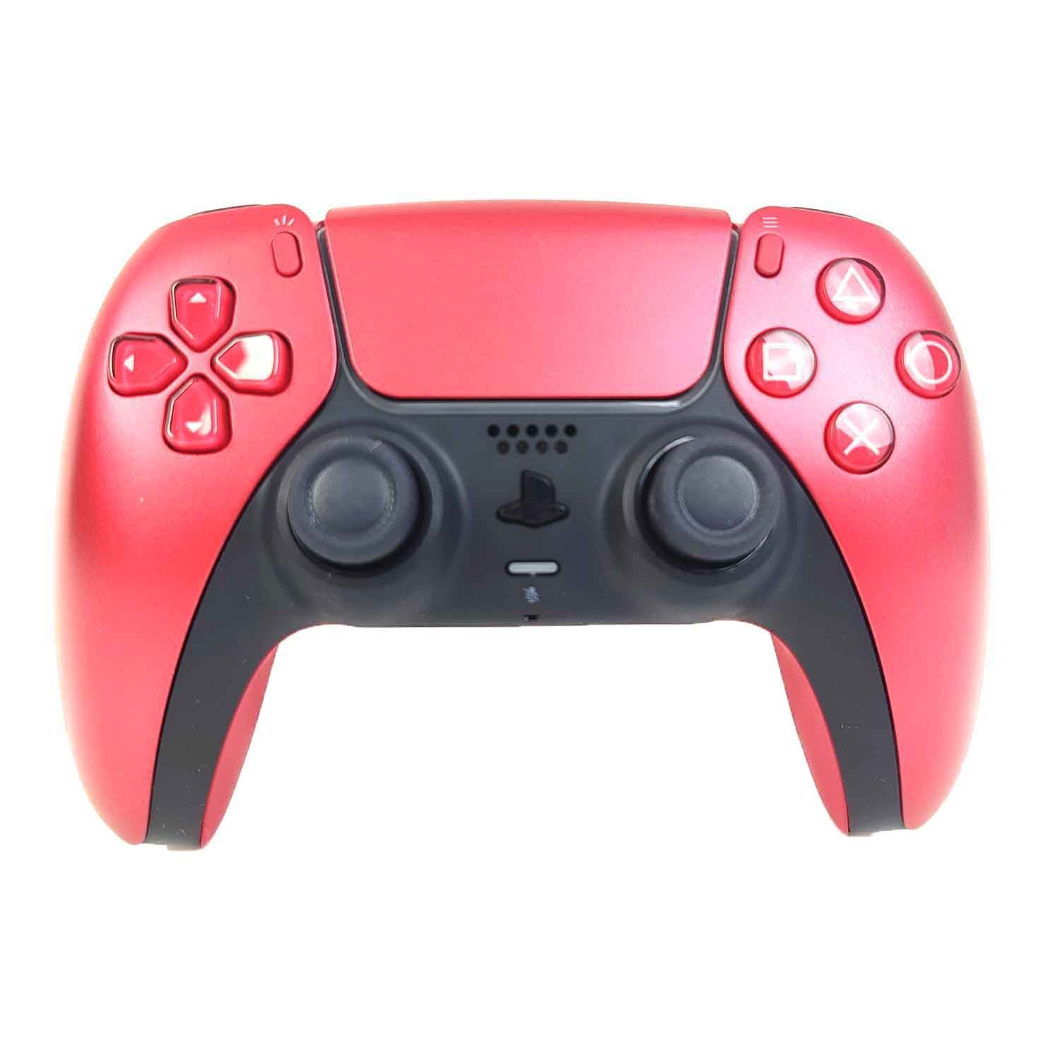 Sony PS5 - DualSense Controller - Volcanic Red - Weinrot Zustand: akzeptabel