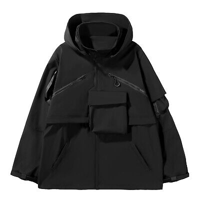 MFCT Men s Tactical Wilderness Jacket Detachable Techwear Coat