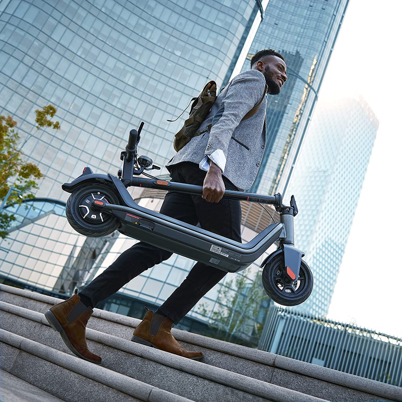 NIU Kick Electric Scooter Adult KQi3 MAX, Foldable 40 Mile Range 23.6 mph, Black