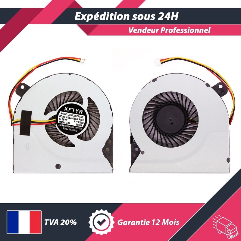 Ventilateur Cpu Fan Pour Asus X550d / K550d / X750dp / X750jb