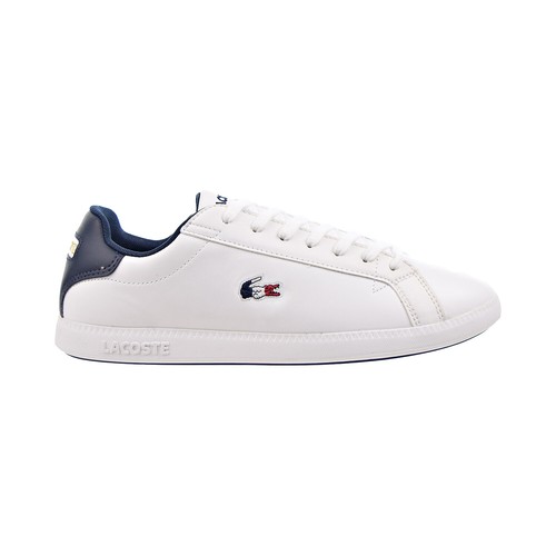 

Мужские туфли Lacoste Graduate TRI1 SMA белый-темно-красный 7-39SMA0027-407, White-navy-red
