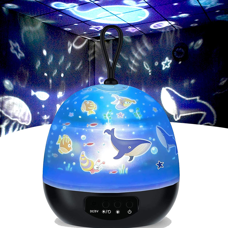 For Kids, Star And Ocean Fish Projection