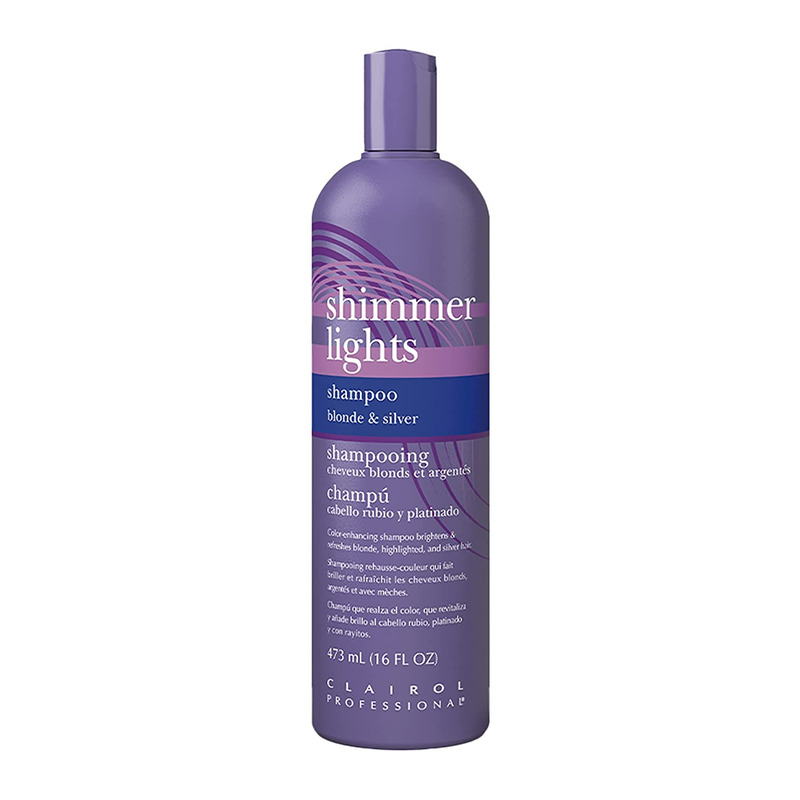 Shimmer Lights Purple Shampoo, 16 Fl. Oz | Neutralizes Brass & Yellow Tones | fo