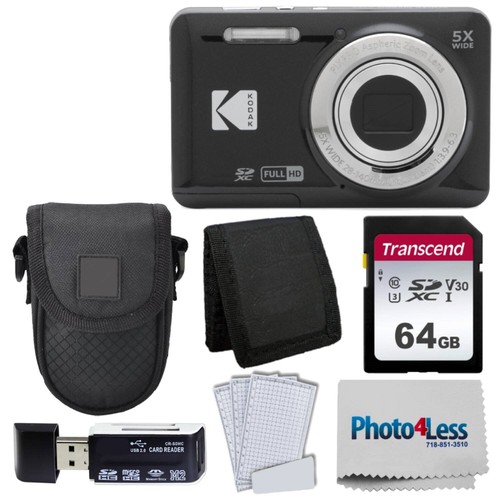 KODAK (コダック) PIXPRO FZ55-BK 16MP ブラック Amazon.com : KODAK PIXPRO FZ55-BK 16MP CMOS Sensor Digital