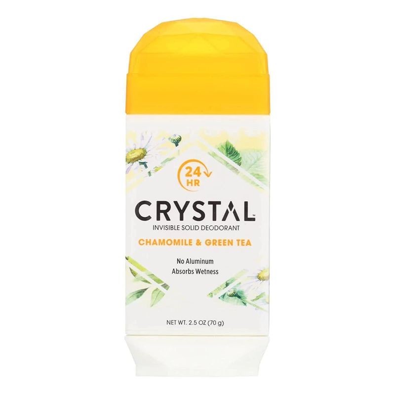 Invisible Solid Deodorant - Chamomile and Green Tea, 2.5 Oun