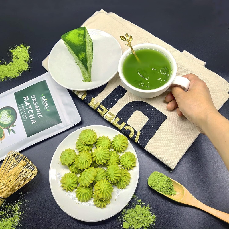 Certified Organic Matcha Green Tea Powder Matcha Premium Culinary Grade 4 Oz Fir