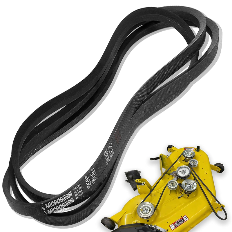 48 Inch Deck Belt for John Deere GX21833 D140 D150 D160 L120 L130 LA130 LA140