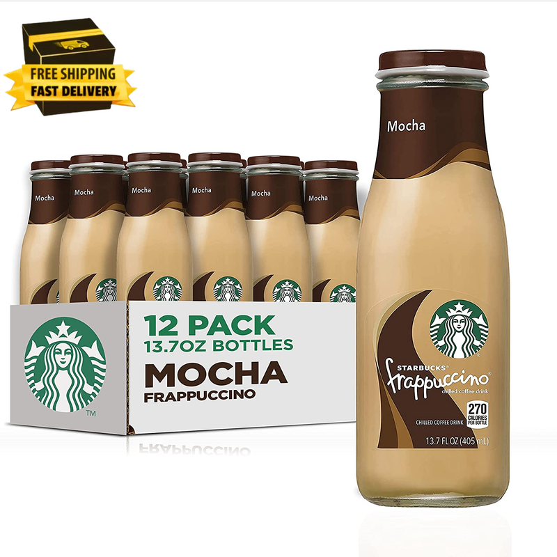 Starbucks Coffee - macoco Starbucks frappuccino Coffee Drink Chilled Mocha - 13.7 Fl