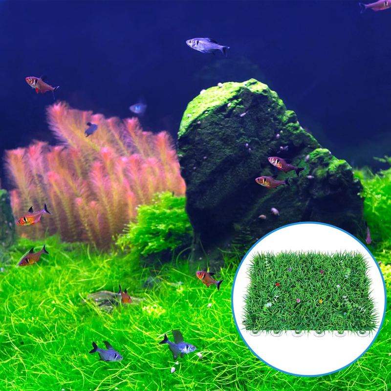 AQUANEAT 20 Pack Suction Cups with 40/100 Zip Ties for Aquarium Fish Tank Decora