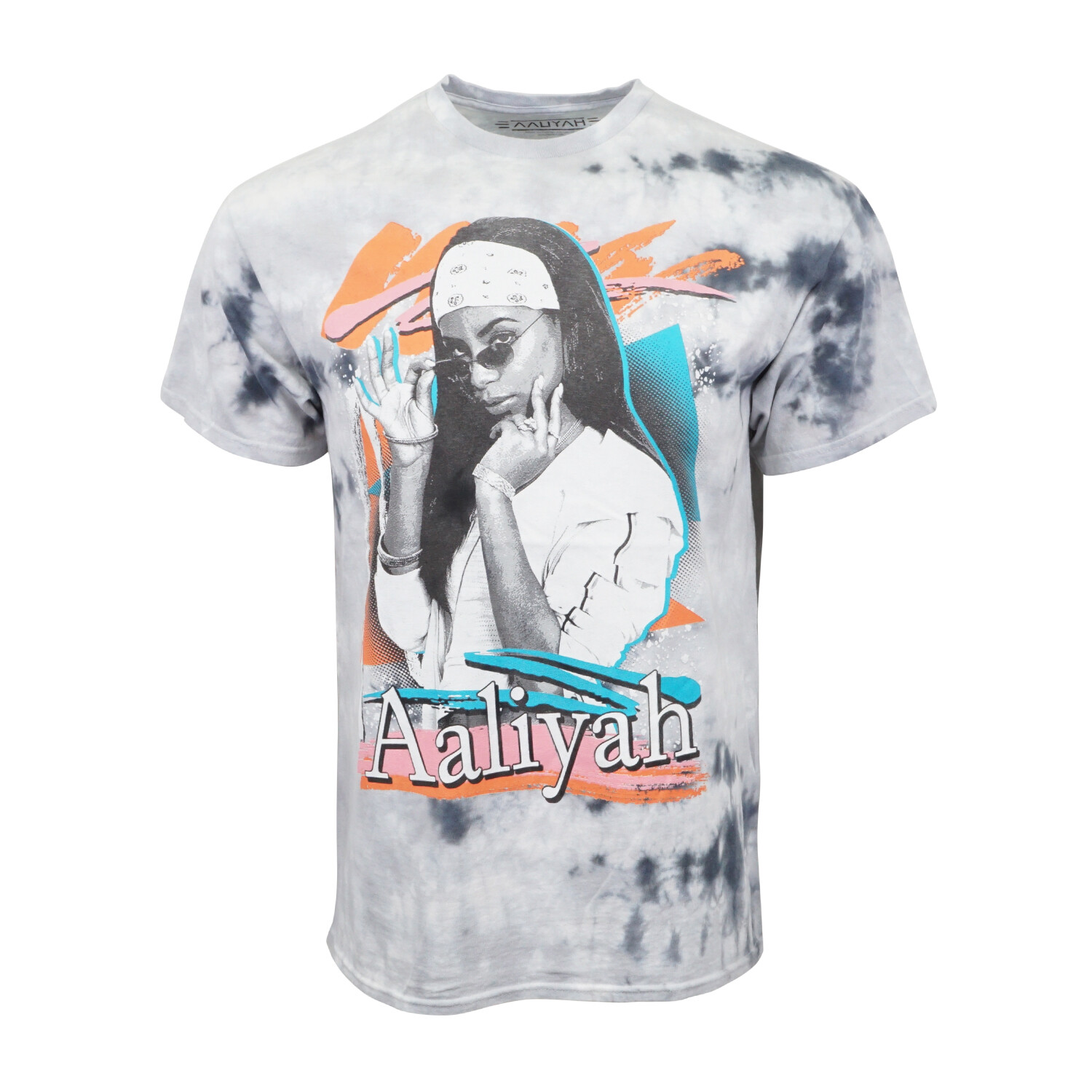 ФУТБОЛКА AALiyaH TIE DYE WASH ПОДЛИННАЯ ЛИЦЕНЗИЯ